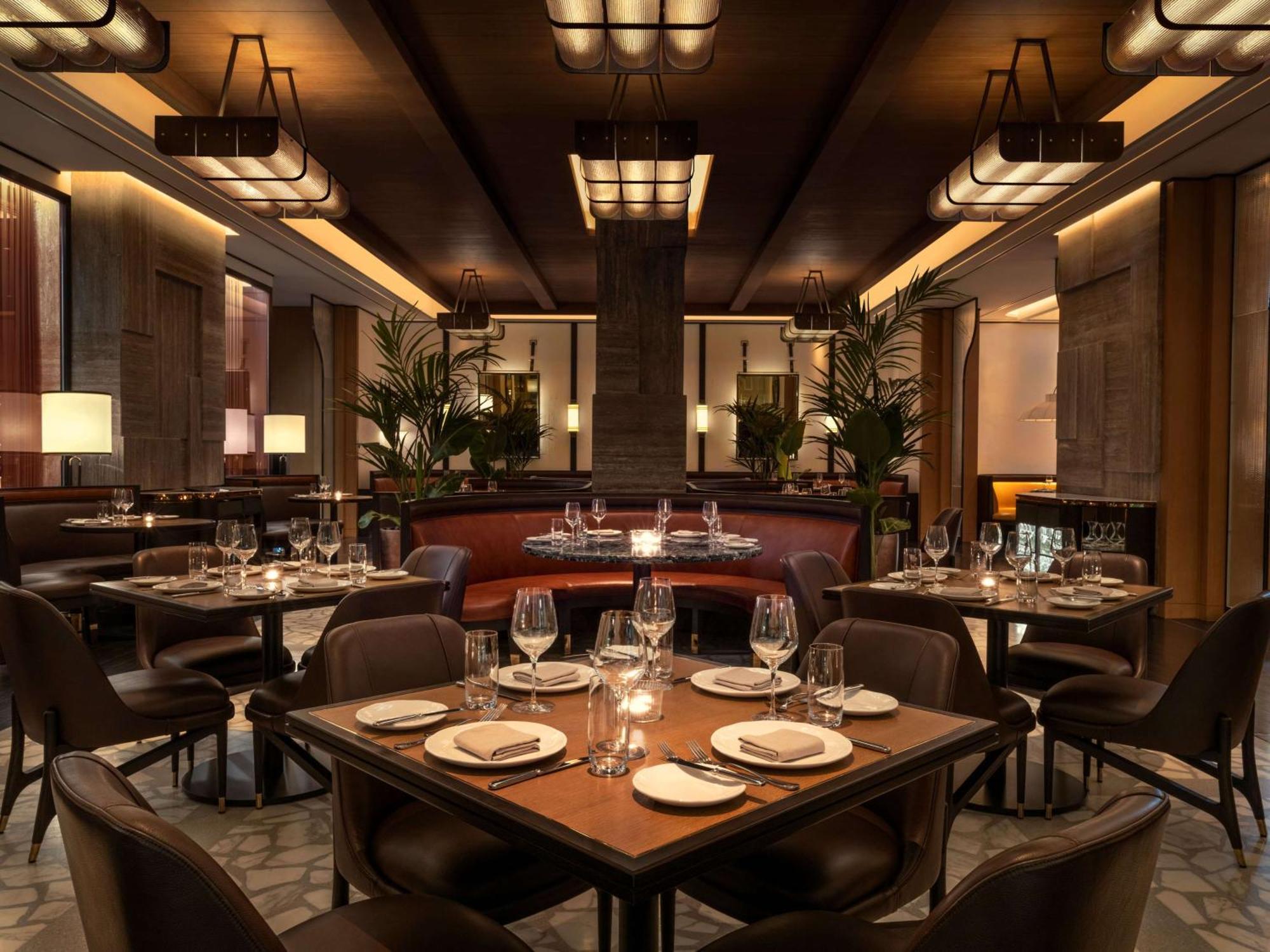 Waldorf Astoria Doha Lusail Exterior foto The interior of the restaurant